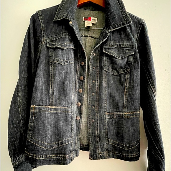 Live a little denim jacket from nordstroms size small - Picture 1 of 11